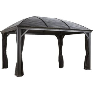 Sojag Pawilon aluminiowy Moreno 1014 z moskitierą Antracyt 298x423x283cm