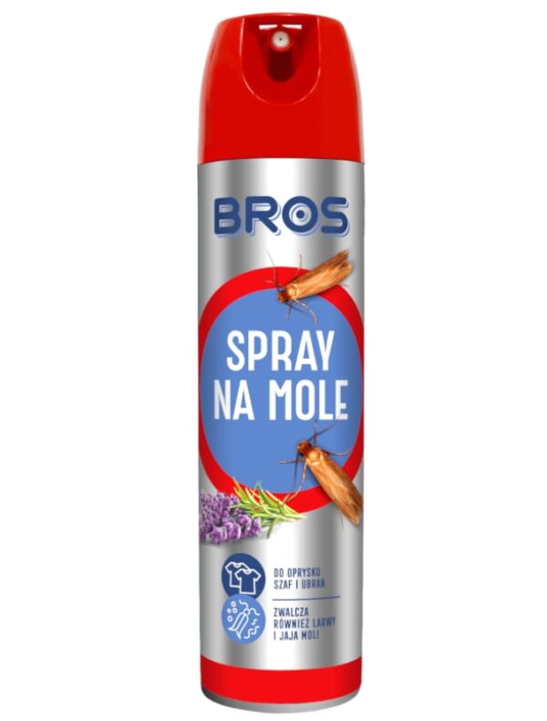 Spray na mole odzieżowe lawenda 150 ml - Bros