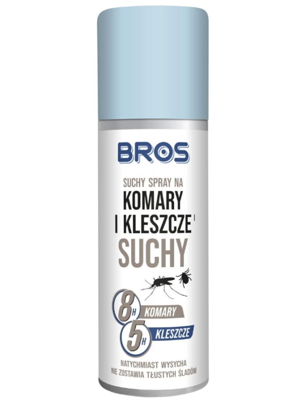 Suchy spray na komary i kleszcze 90ml - Bros