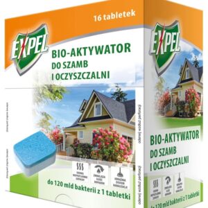 Tabletki Bakterie do szamba Bio-Aktywator 16 szt. - Expel