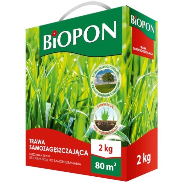 Trawa samozagęszczająca nasiona 2 kg - Biopon