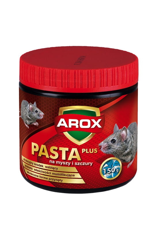 Trutka na myszy i szczury silna pasta plus 150g - Arox