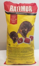 UNICHEM Ratimor Bromadiolon pasta 1kg duplex (folia) czerwona