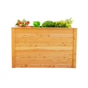 Westmann Podwyższona grządka z drewna modrzewiowego classic 130 Natura 130x65x84cm