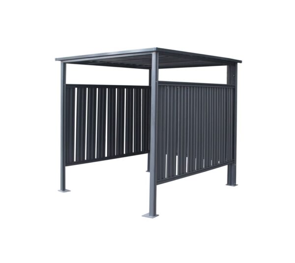 Westmann Stalowa wiata garażowa na rowery Antracyt 203x180x210cm