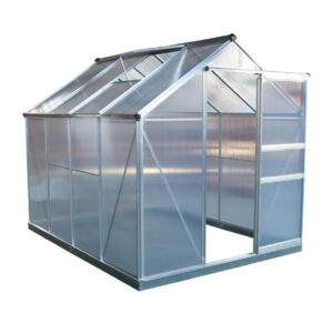 Westmann Szklarnia aluminiowa Flora 68 Srebro 252x192x201cm