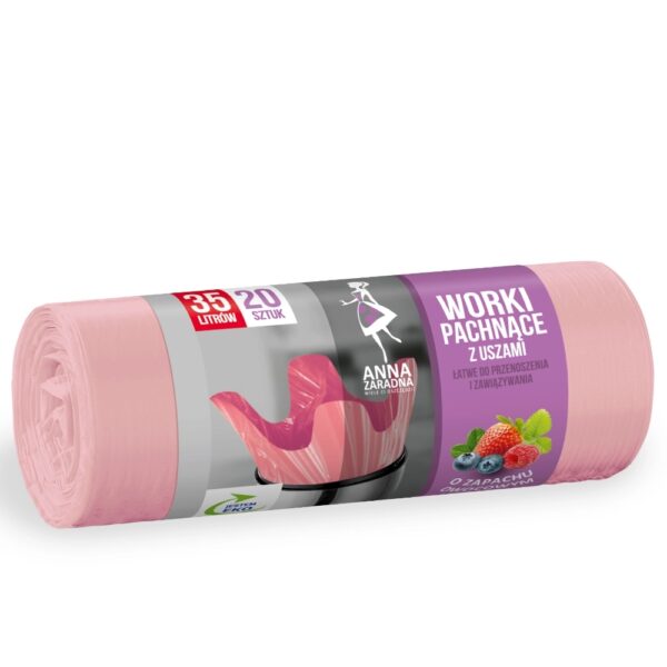 Worki na śmieci 35L zapach owocowy 20szt. - Anna Zaradna