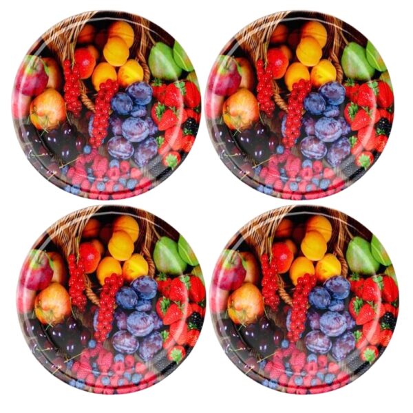 Zakrętka Nakrętka Wieczko na słoik z przetworami Owoce fi 82 / 6z 10szt.