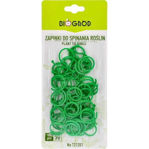 Zapinki plastikowe do spinania roślin mix 50 szt. - BIOOGR&Oacute;D
