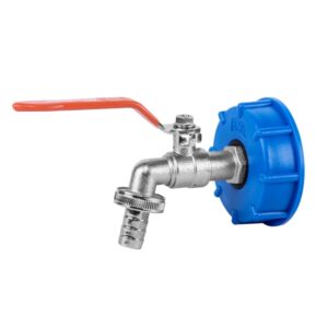 Zestaw IBC nakrętka S60x6 kran z wyjściem na GZ 3/4"