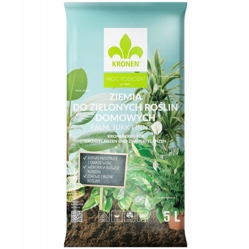 Ziemia 5l do roślin zielonych i innych domowych